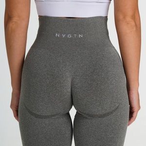 NVGTN - khaki green seamless leggings